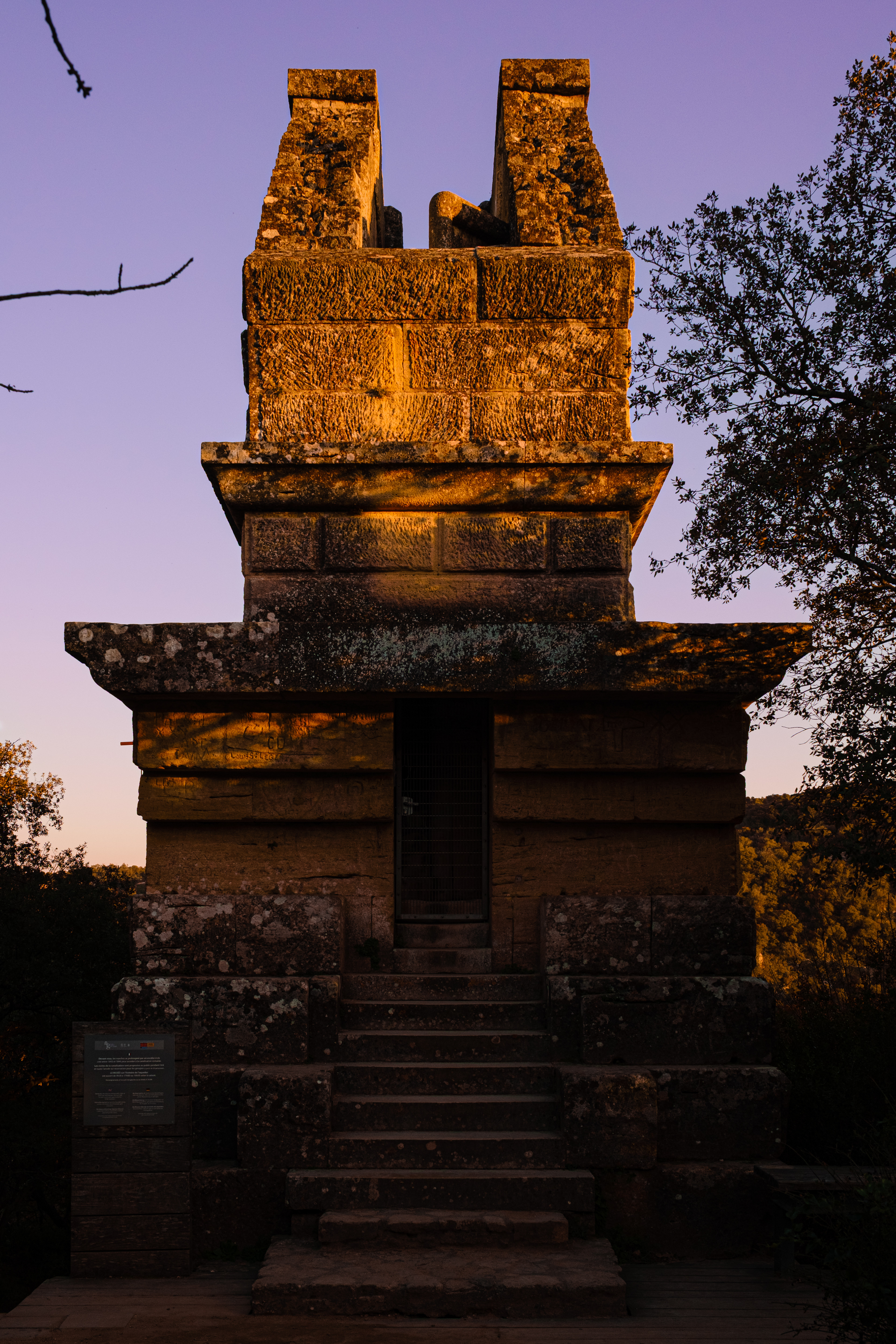 West Entrance to the third and top floor of the Pont du Gard.
