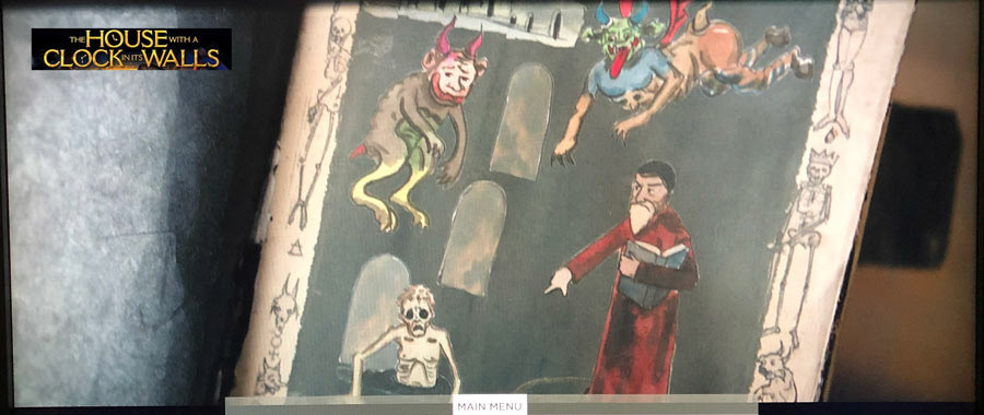 THE HOUSE WITH A CLOCK IN ITS WALLS