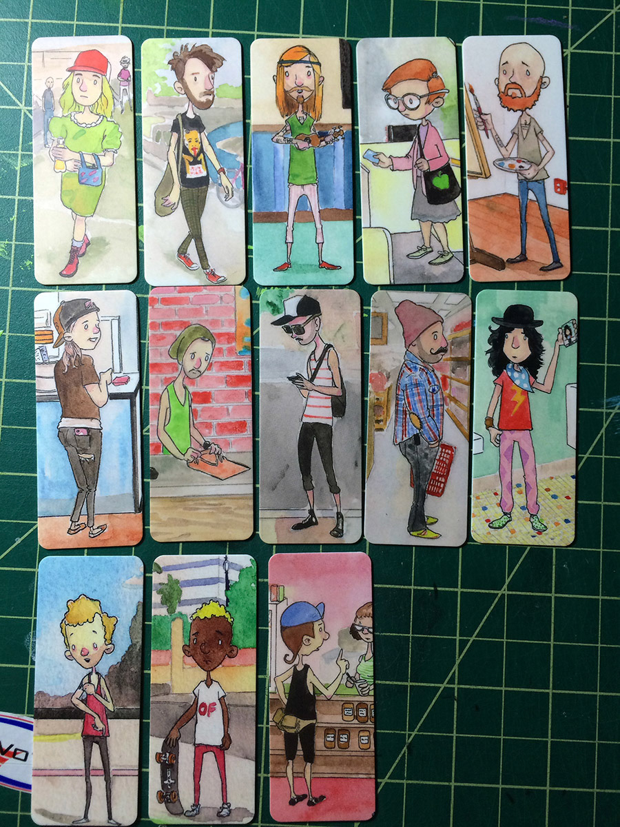 Little Hipsters Cards