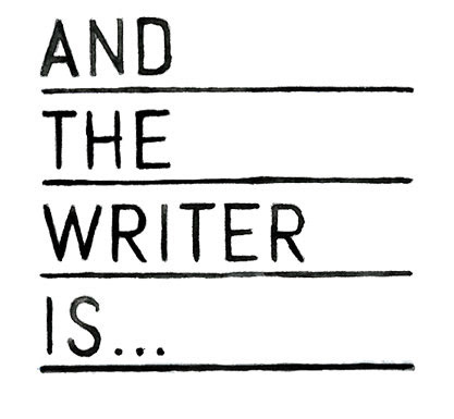 And The Writer Is Painted Logo