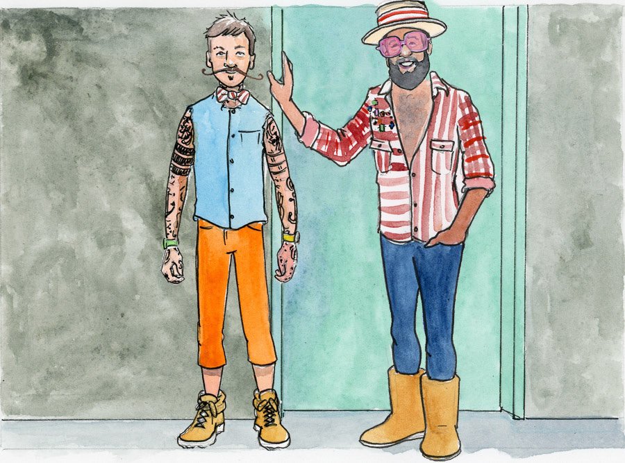 Ross &amp; Joe Hipsters