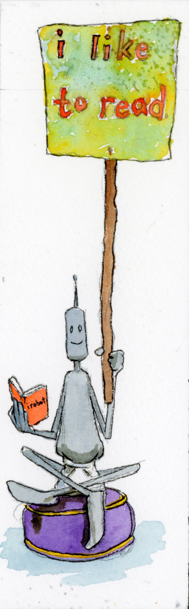 Lost Robot Bookmark
