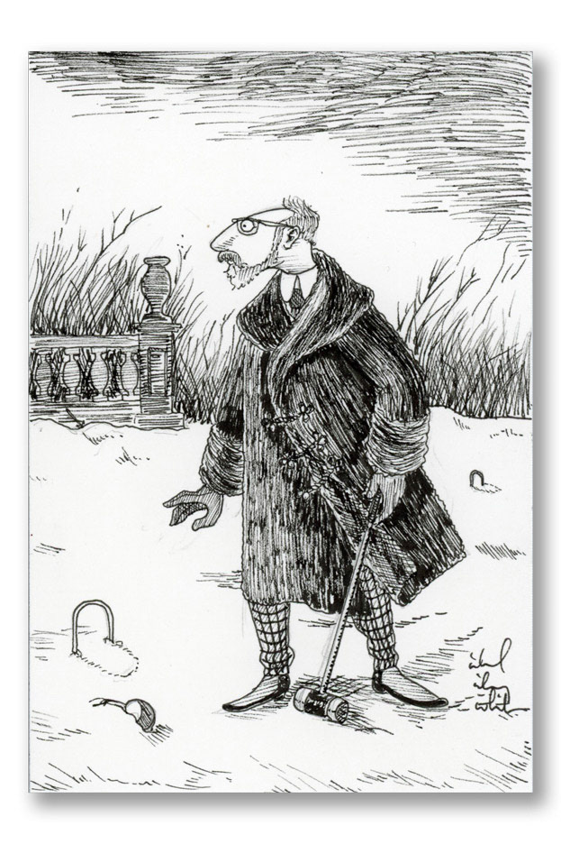 Gorey Style Selfie 2