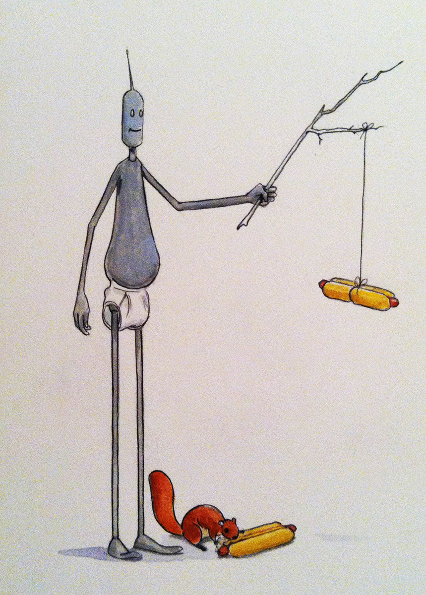 Hot Dog on a Stick