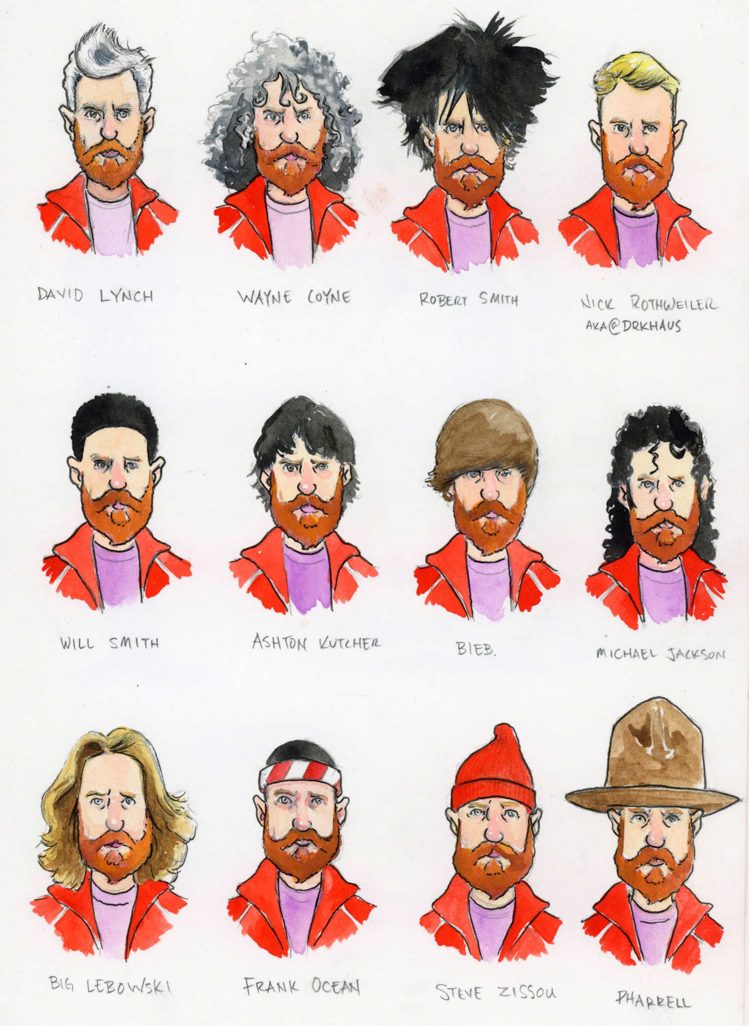 Mrw selfie hairstyles