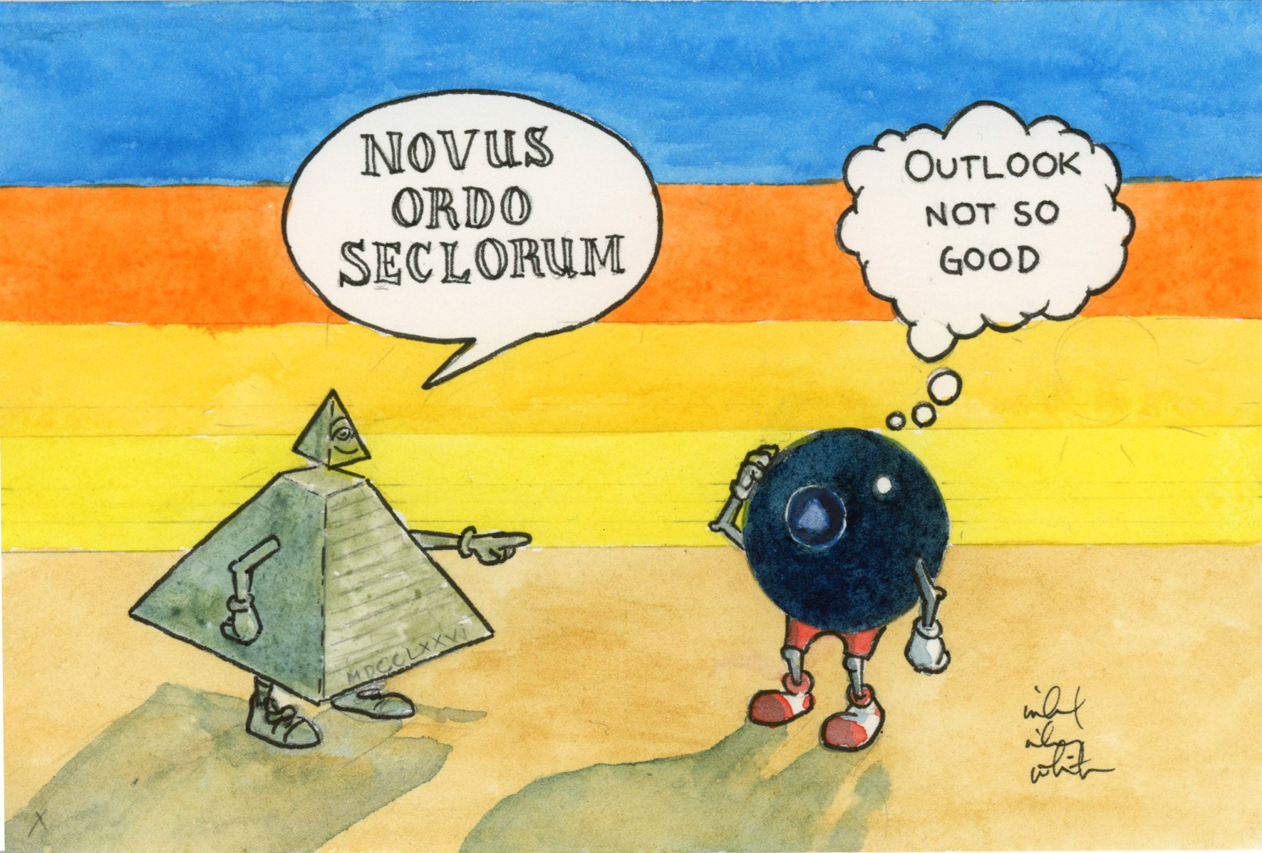 Hand Drawn postcards