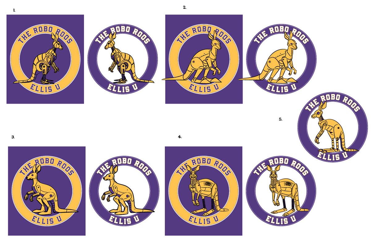 options for the Ellis U mascot.