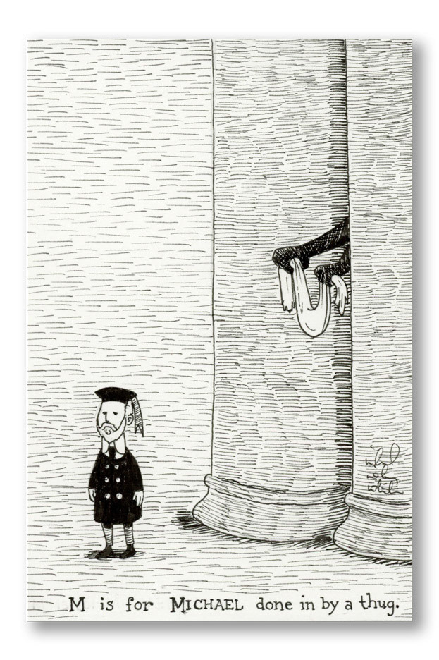 Gorey Style Selfie 3