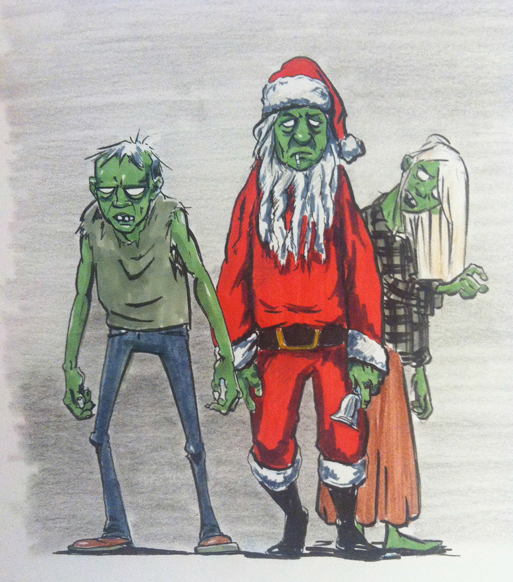 Zombie Santa