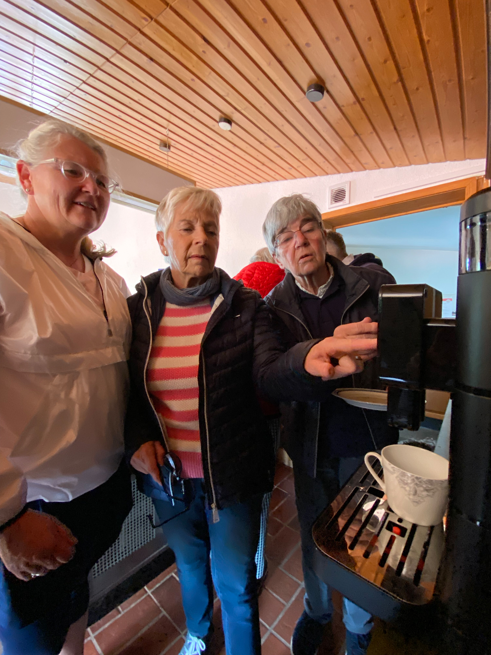 unsere neue Kaffeemaschine