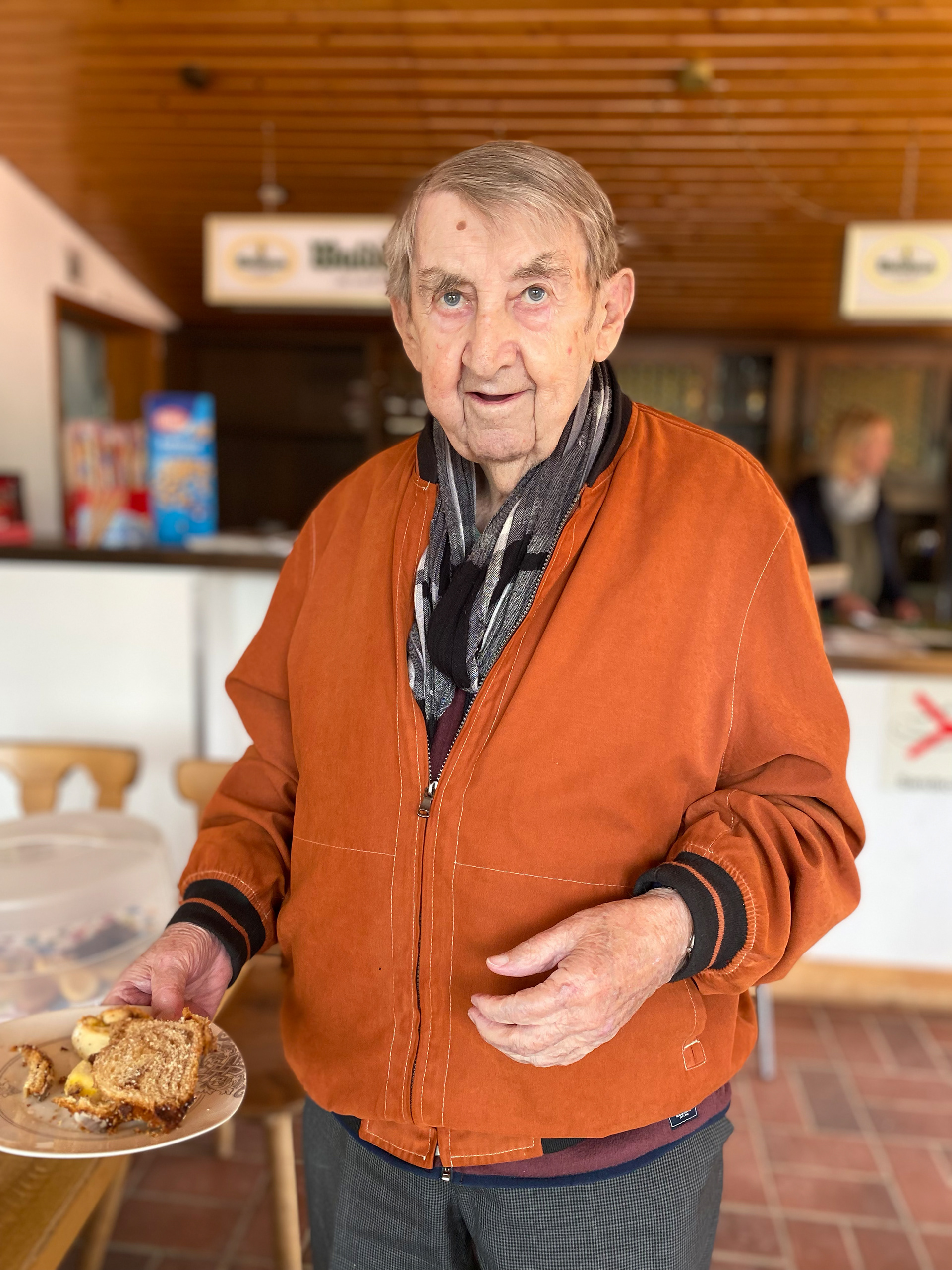 der Kuchen ist auch gut