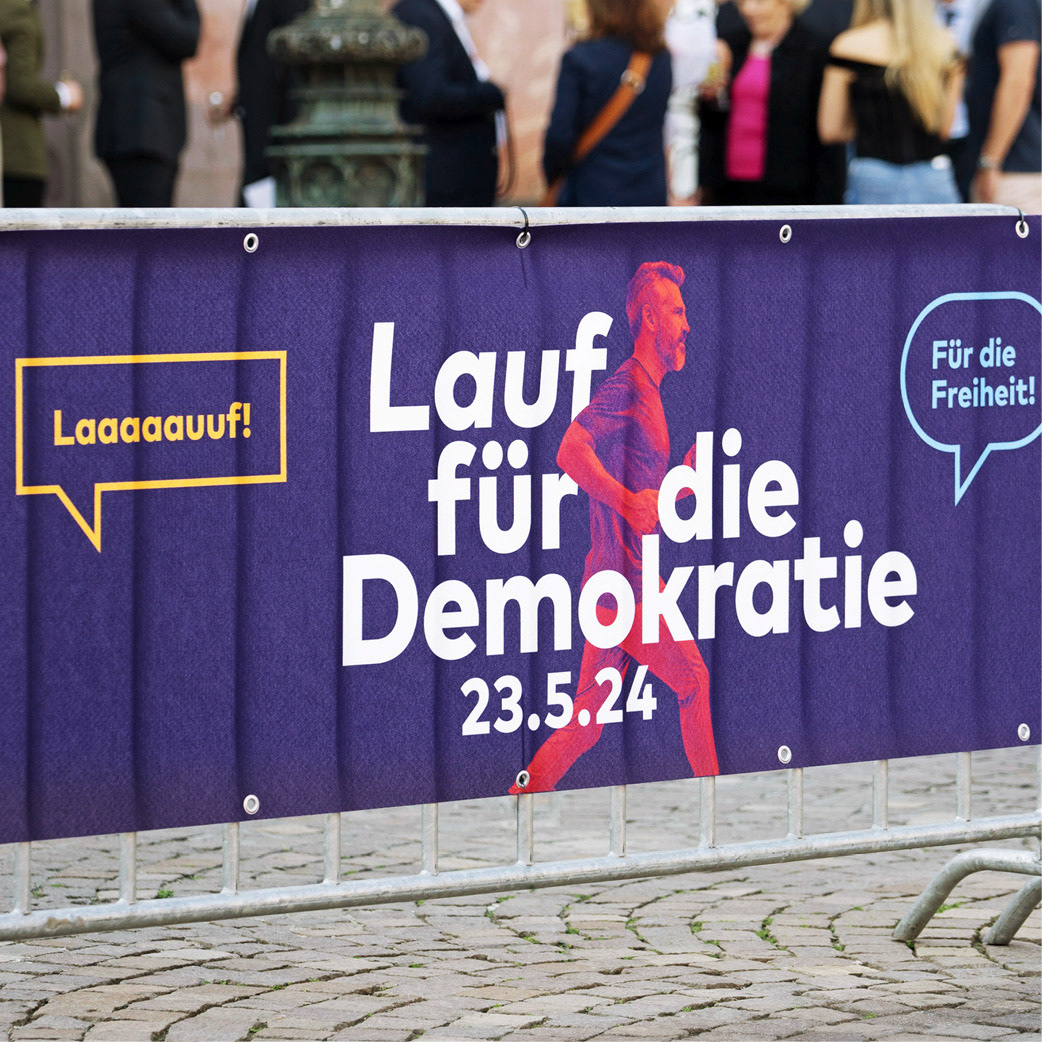 Lauf für die Demokratie⎥ Corporate Design