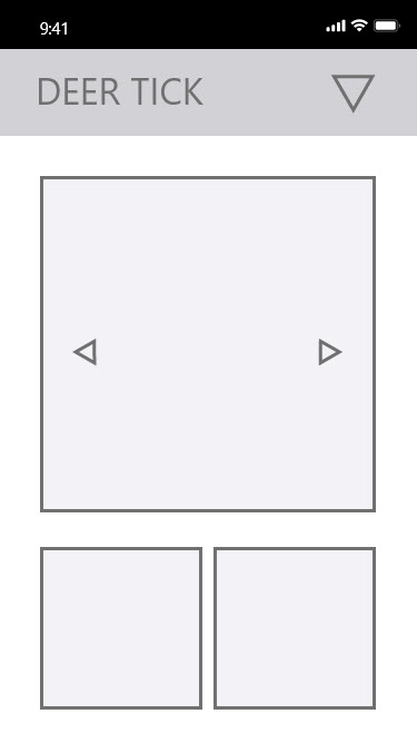 Photos wireframe