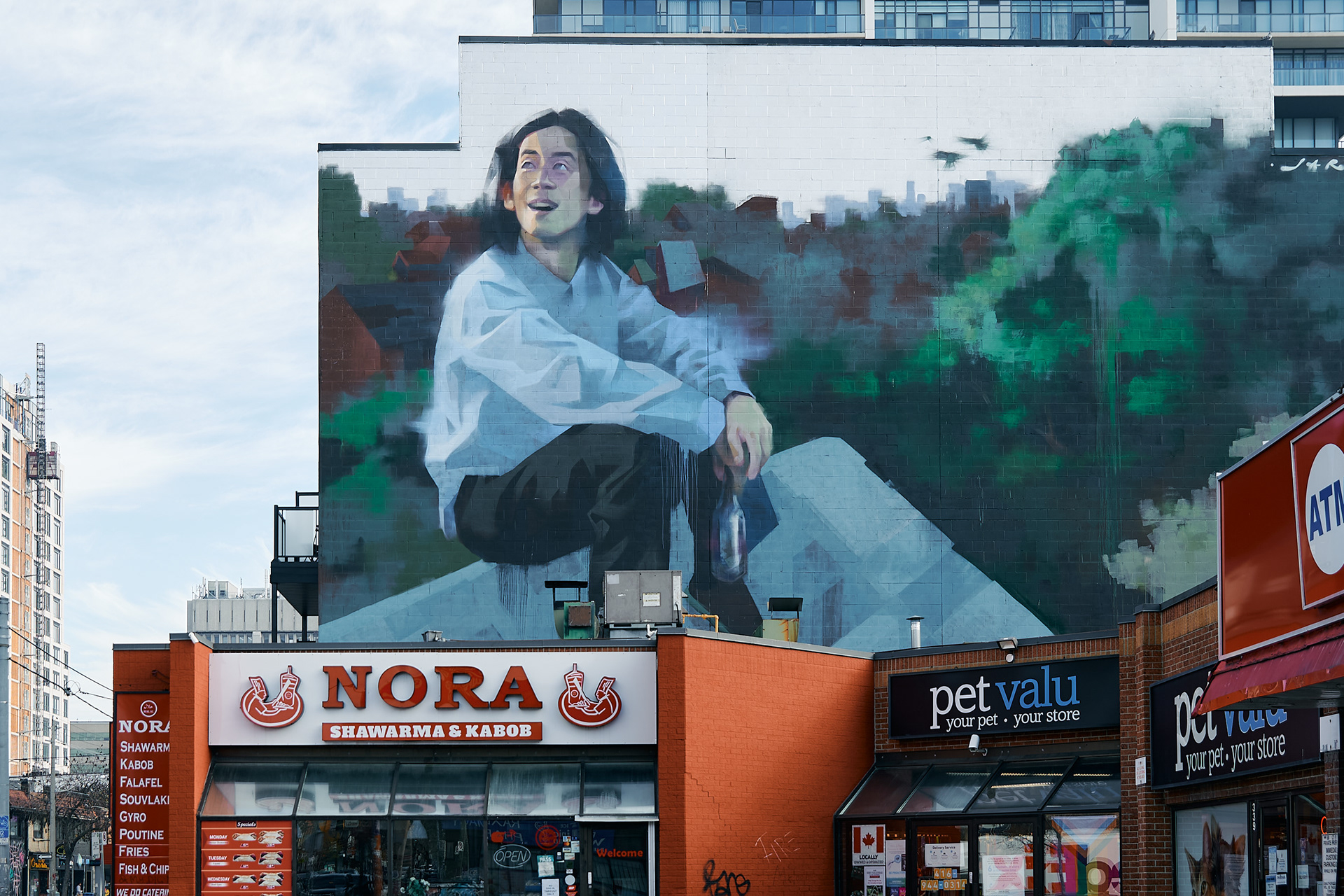 Lovely mural. I wish Toronto had more street art