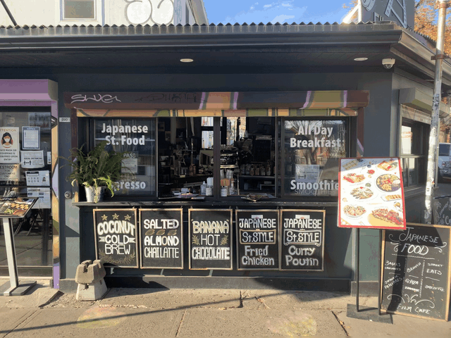 The store front, attended by the nicest lady you've ever met