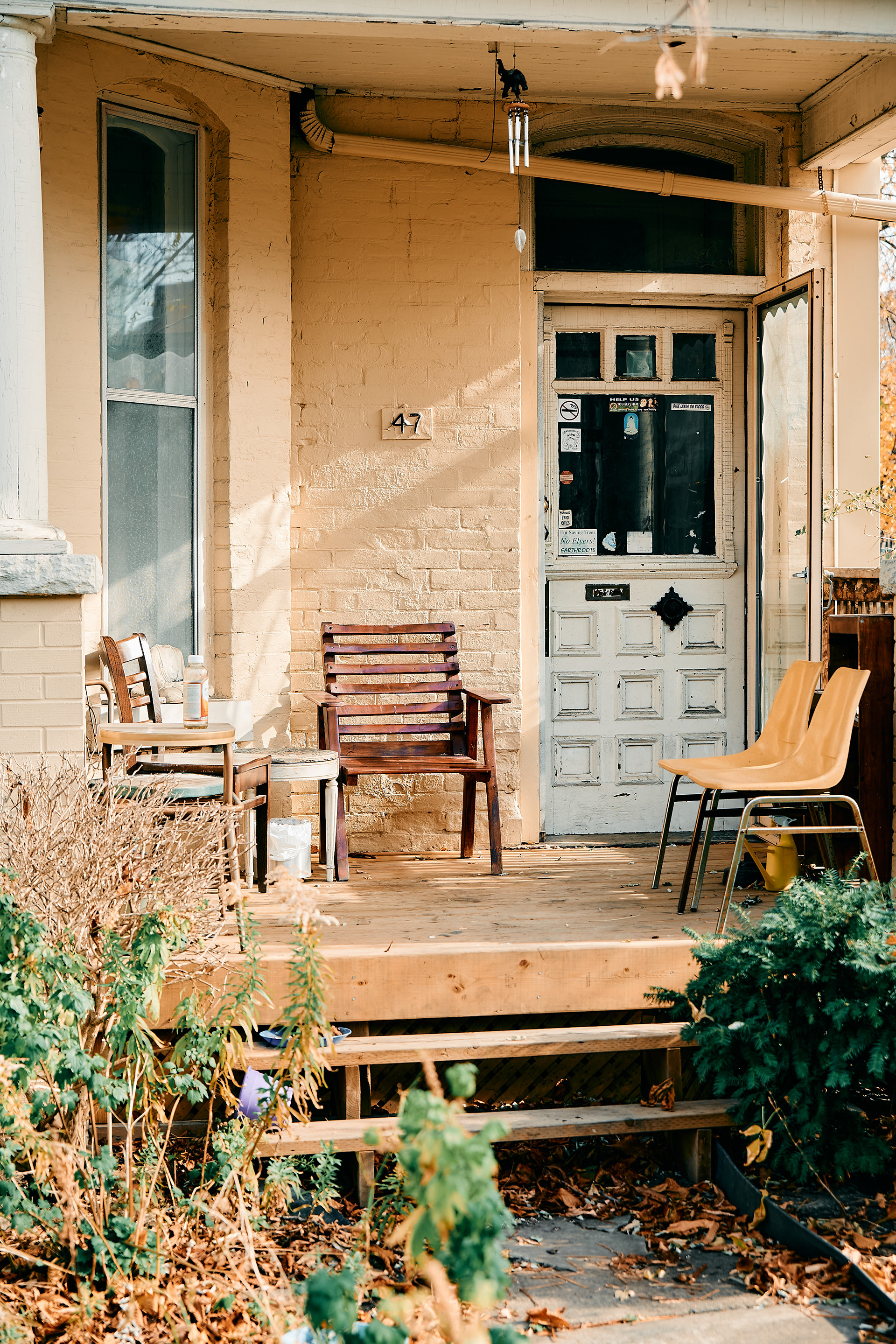 mandatory front porch shot