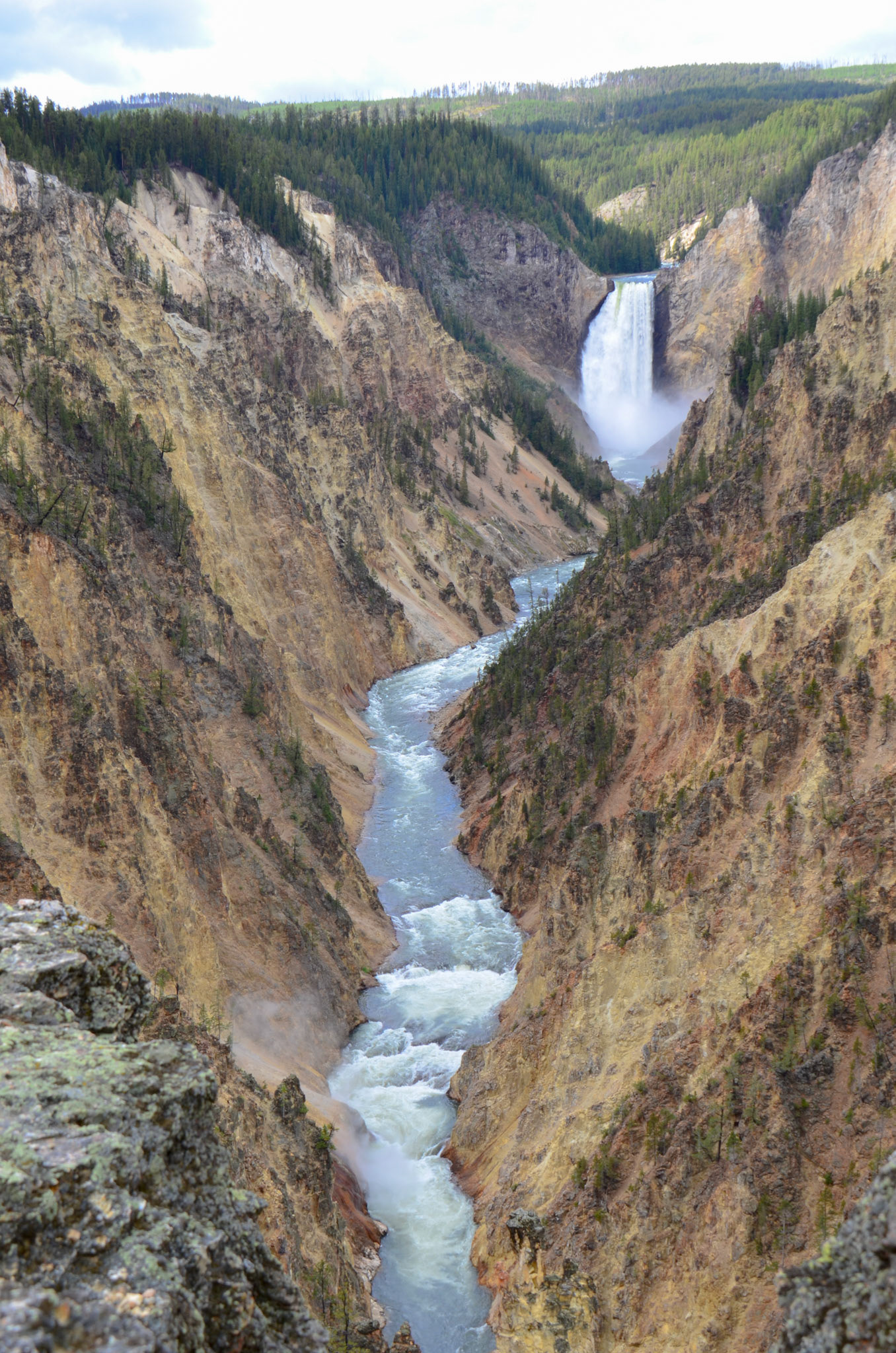 Upper Falls, Yellowstone National Park, Wyoming