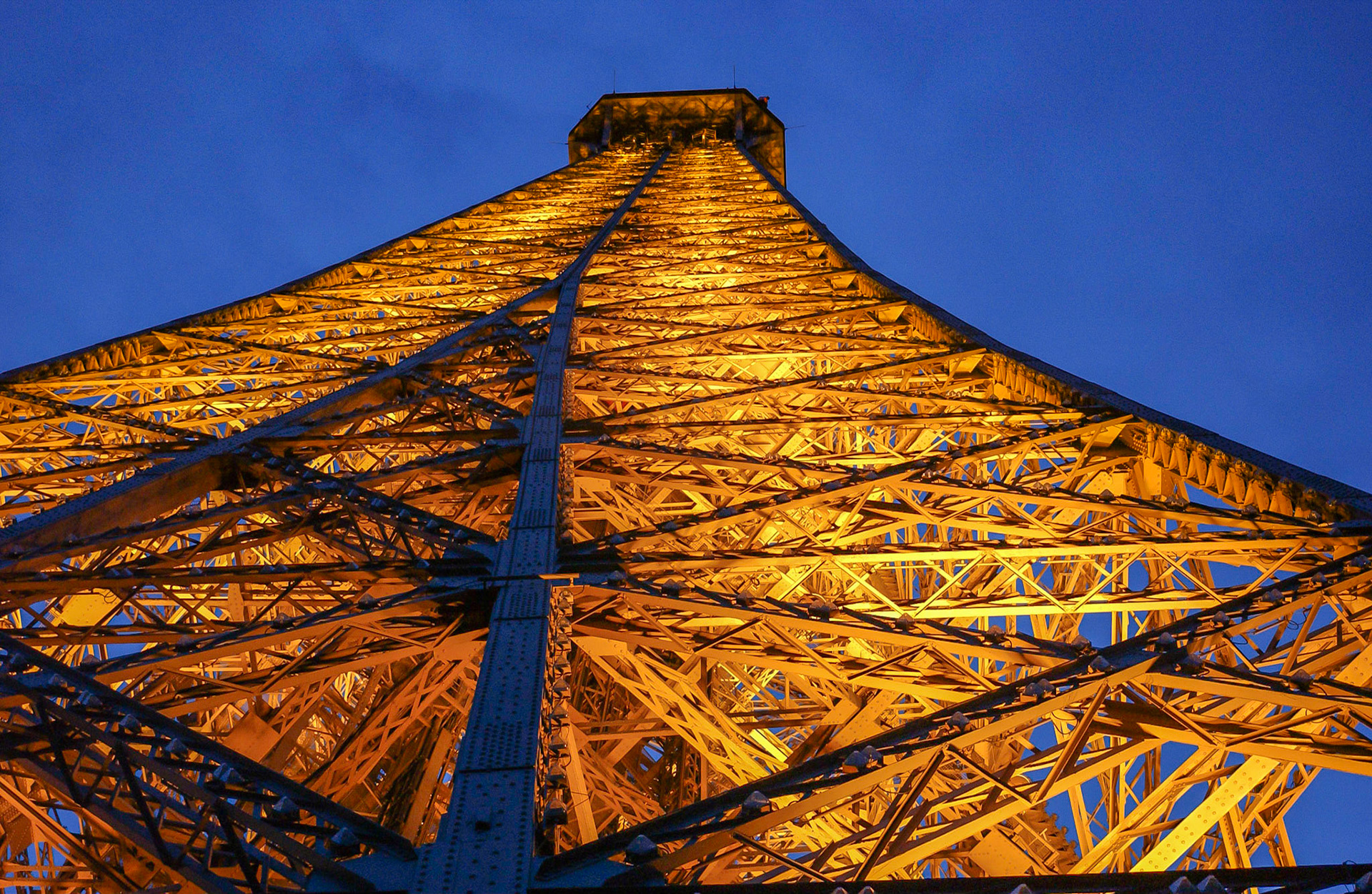 Eiffel Tower at Night - Paris France
