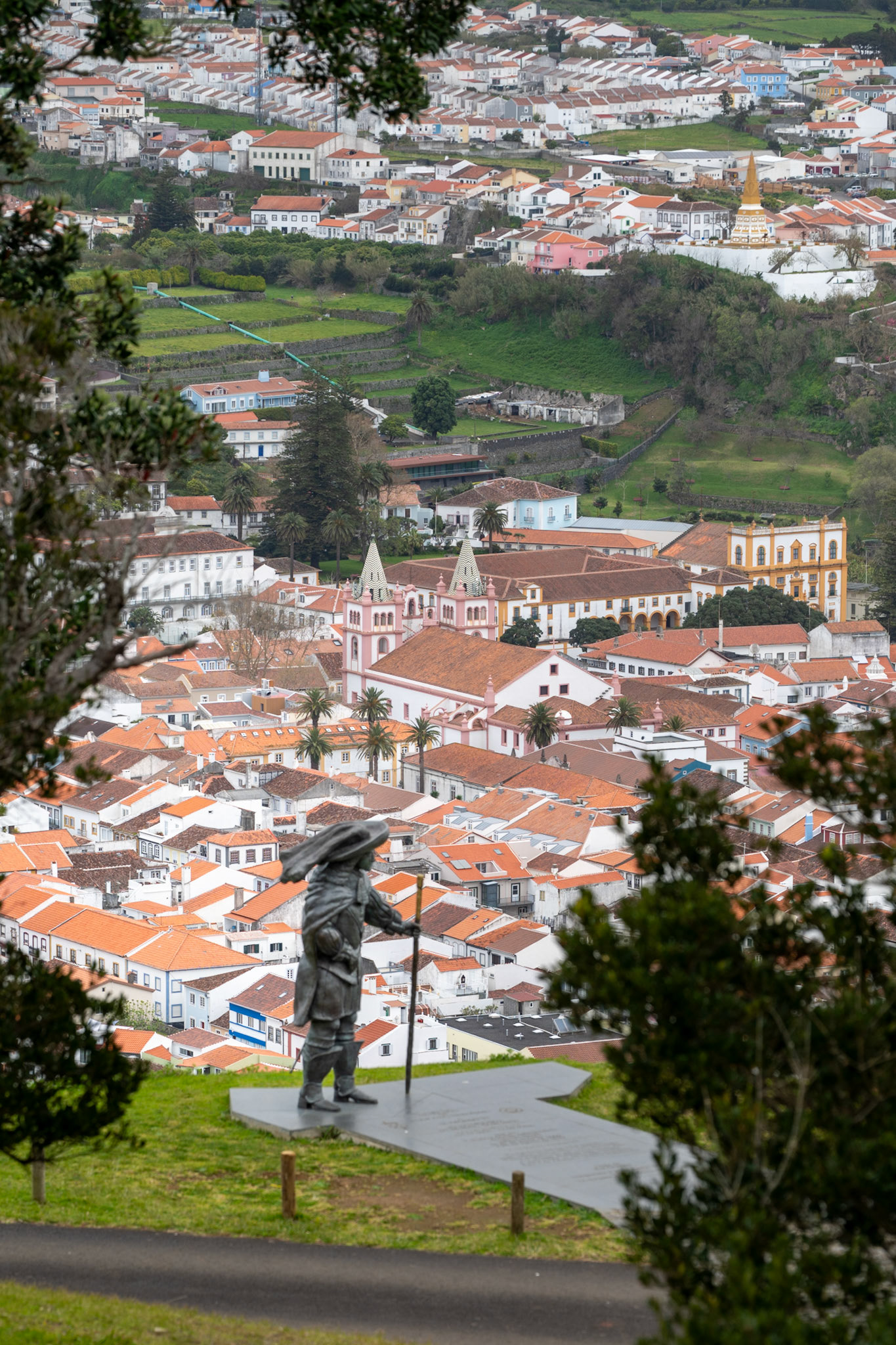 Monument of King Dom Afonso VI, Angra do Heroismo, Terceira, Azores, Portugal
