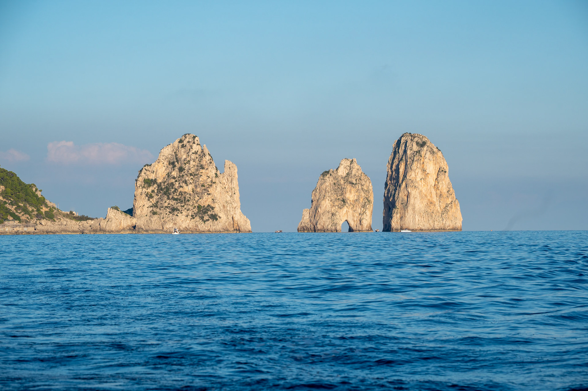 Faraglioni Rocks, Capri Italy