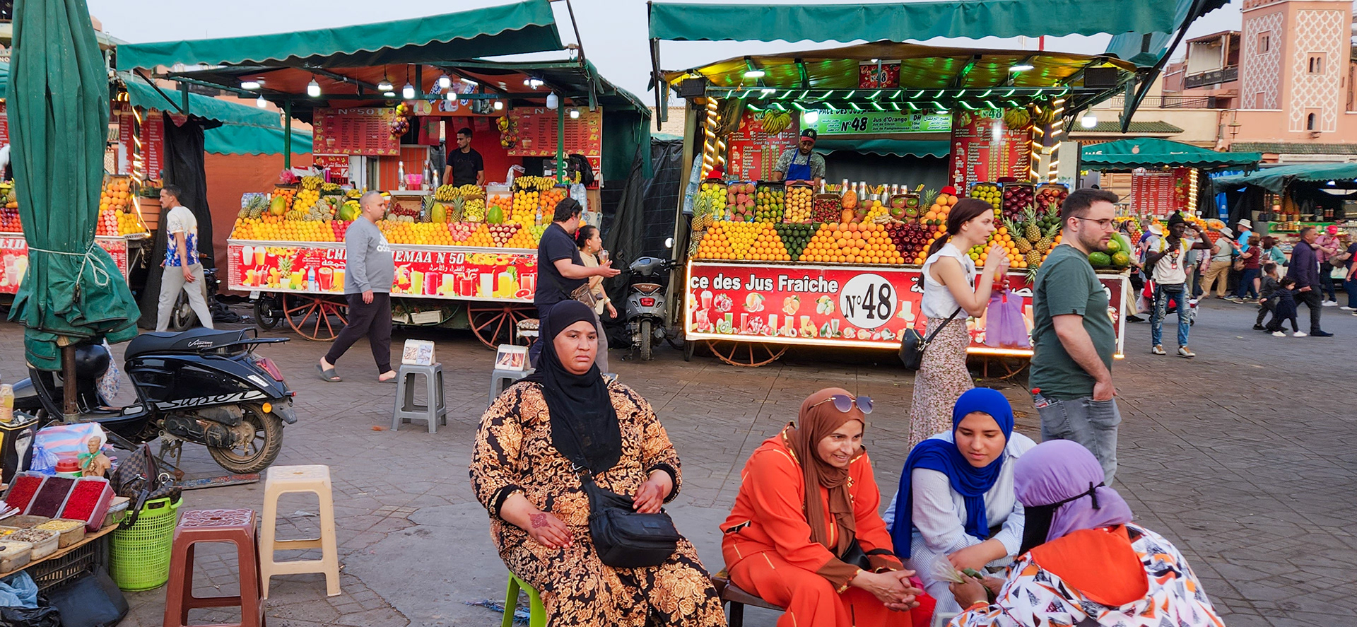 Jemaa el-Fnaa square, Marrakech Morocco