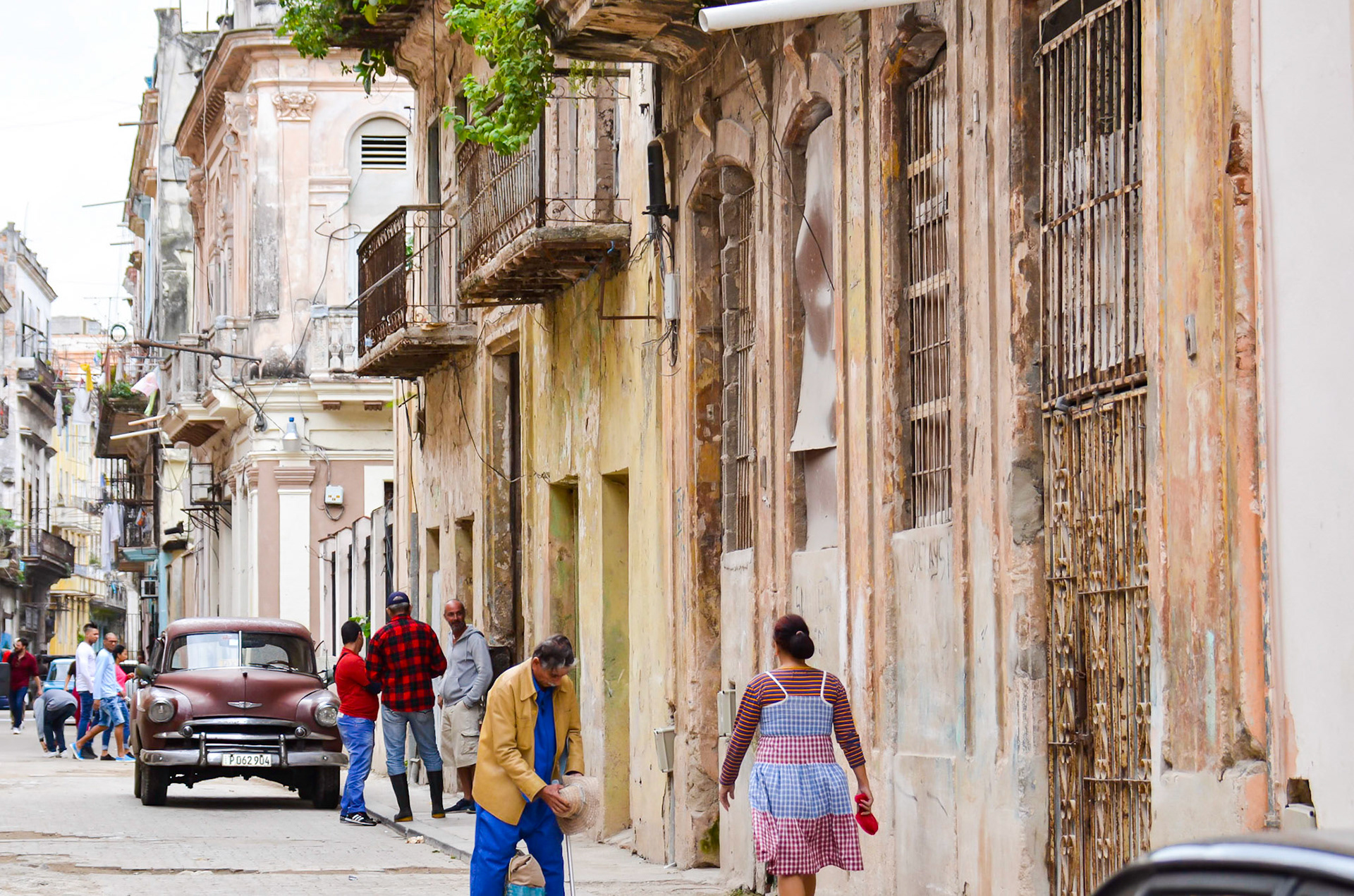 Street life in Old Town - Havana, Cuba