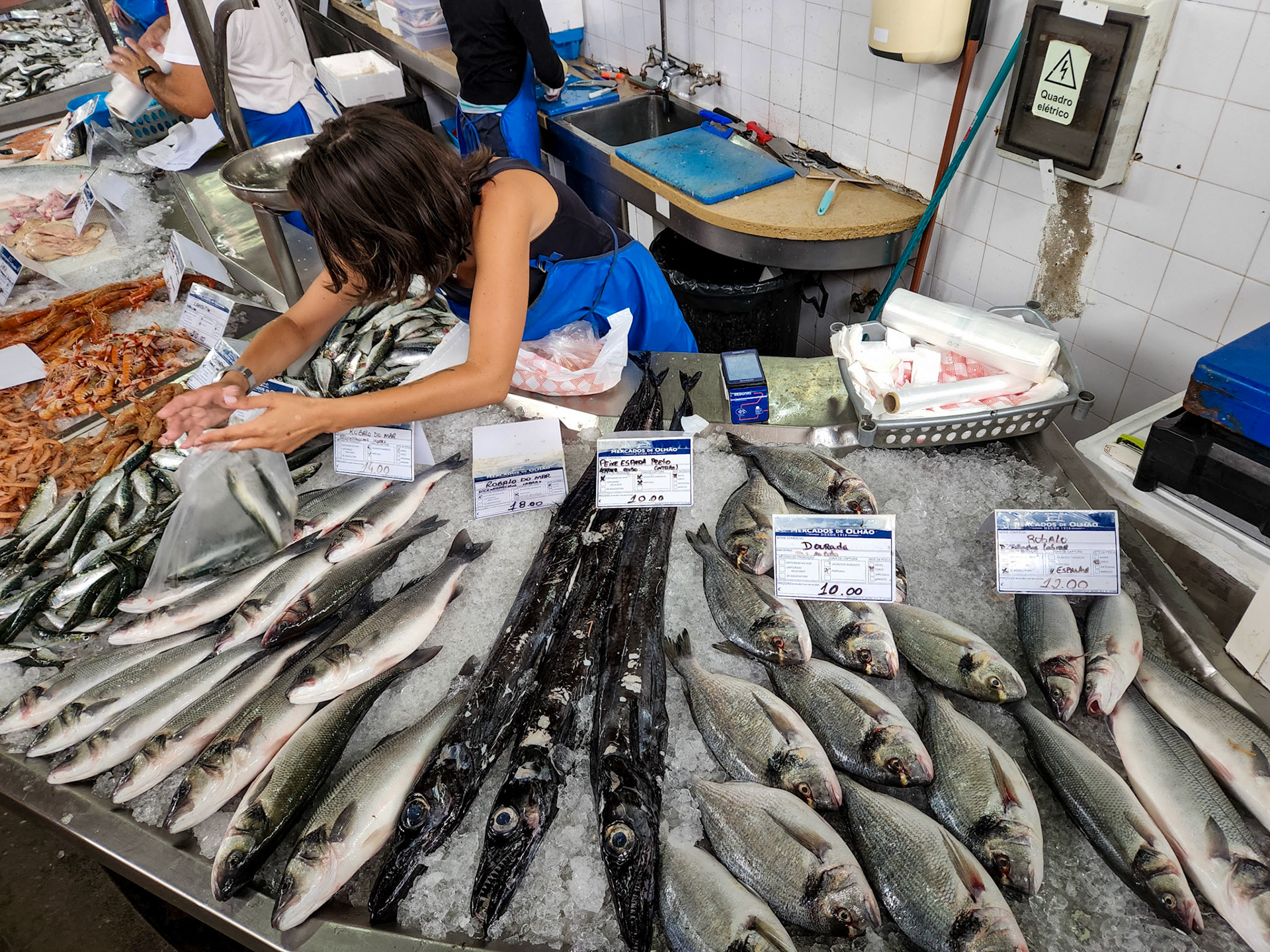 Olhao Saturday Market, Olhao Portugal
