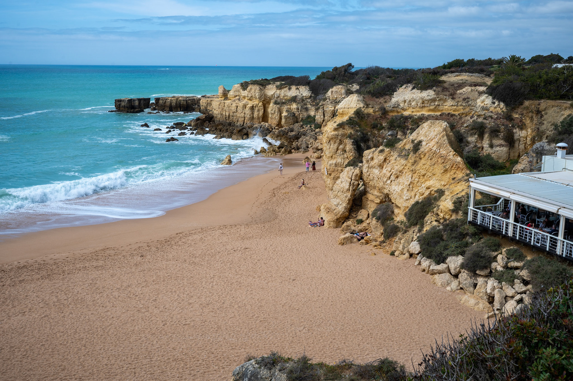 Beach @ Pine Cliffs Resort Albufeira Portugal