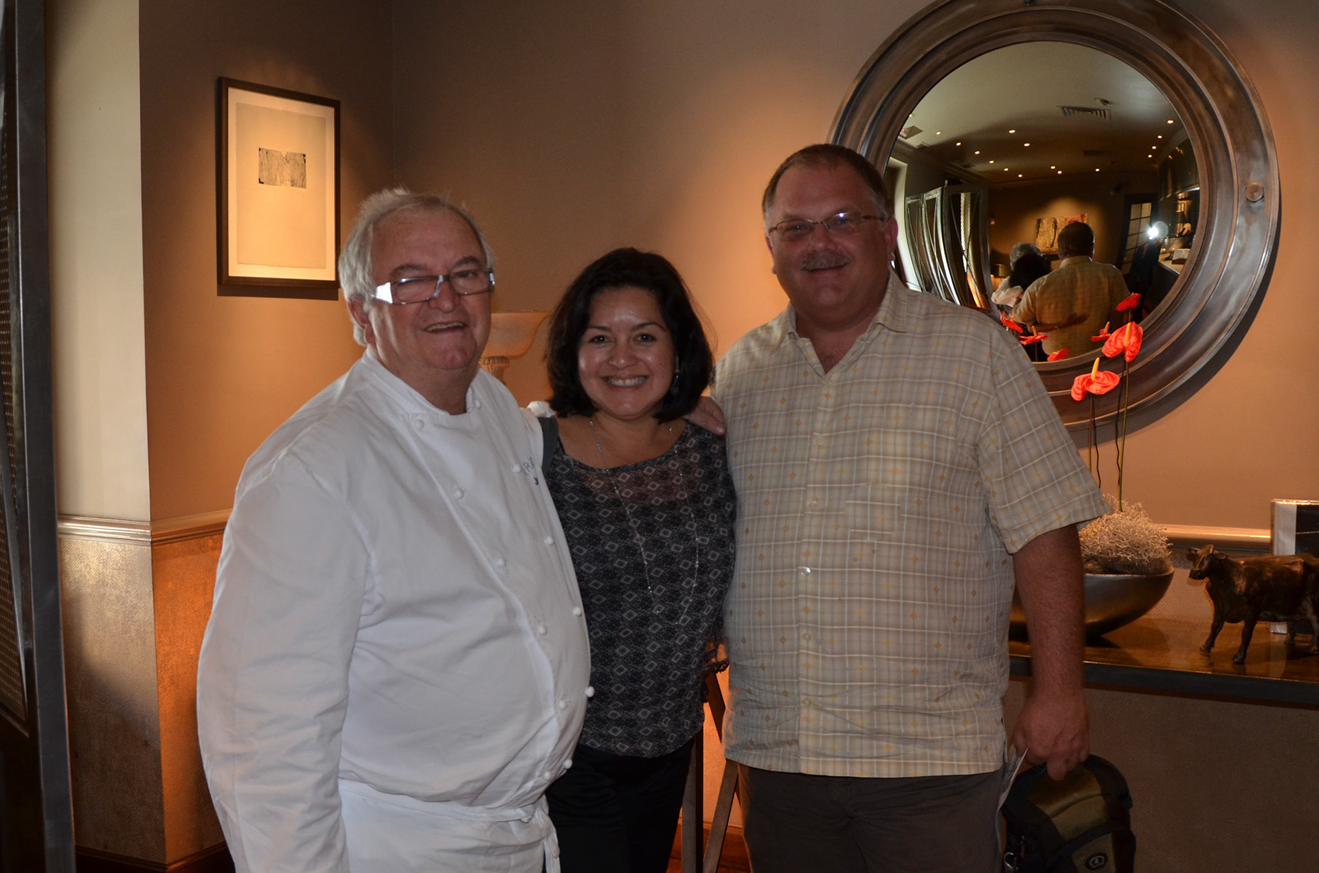 Photo with Juan Mari Arzak @ Arzak, San Sebastian, Spain