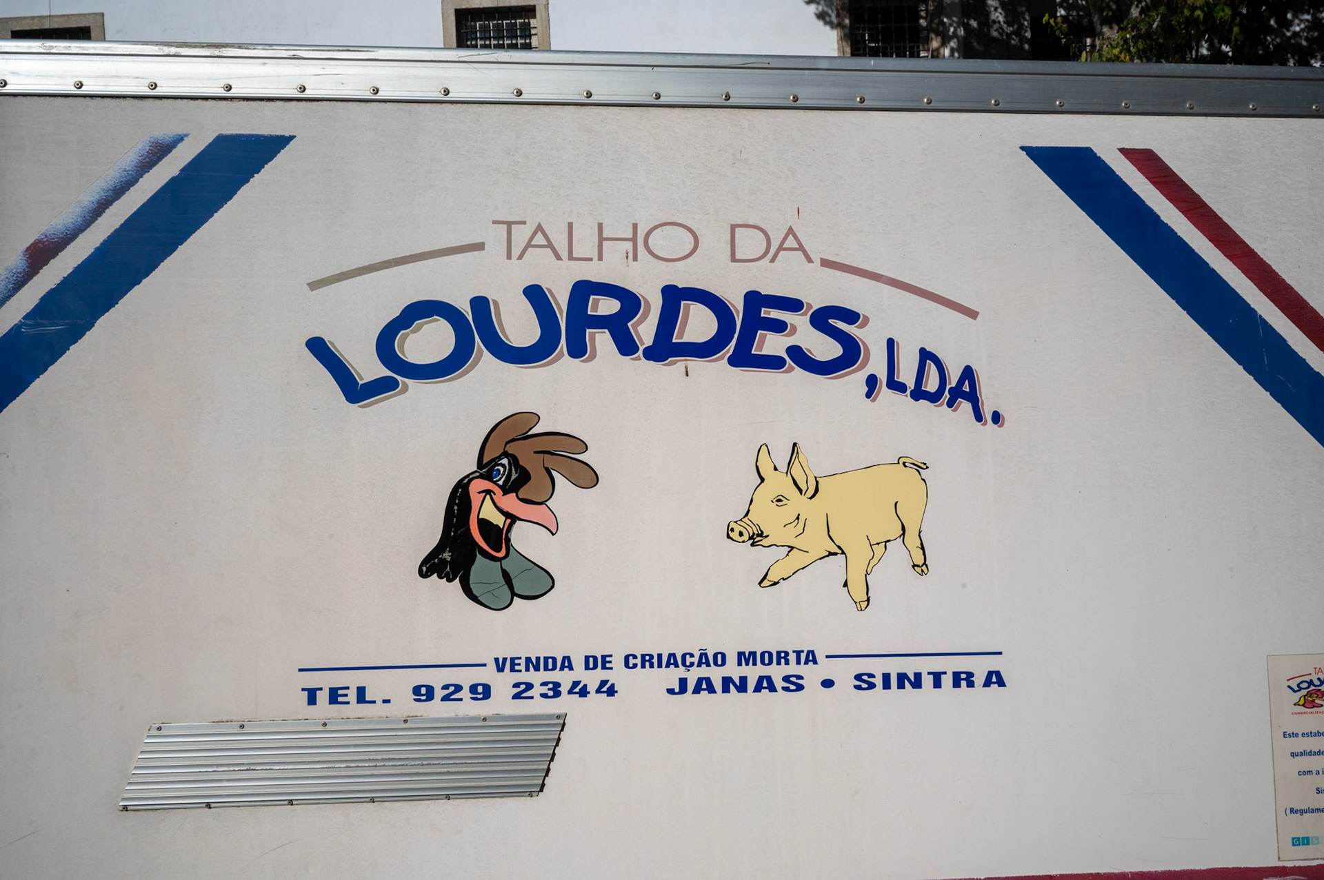 Delivery truck, Sintra Portugal