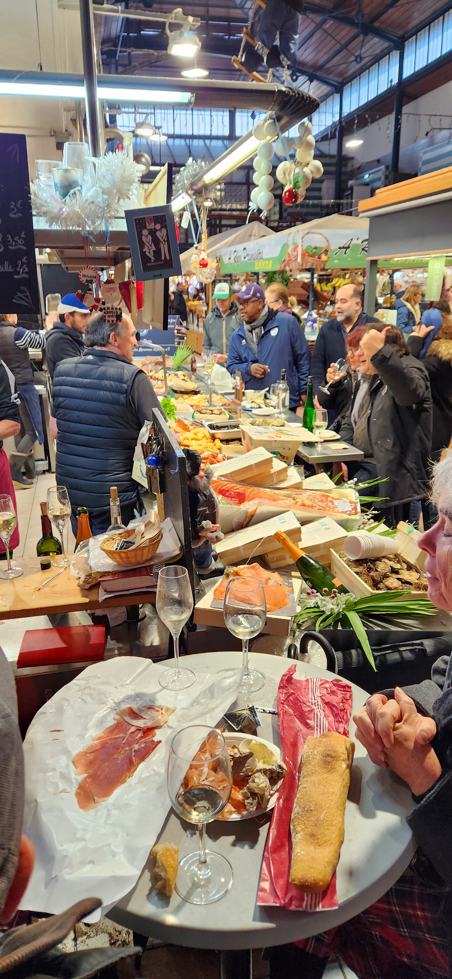 Life in the Market Hall, Bayonne France