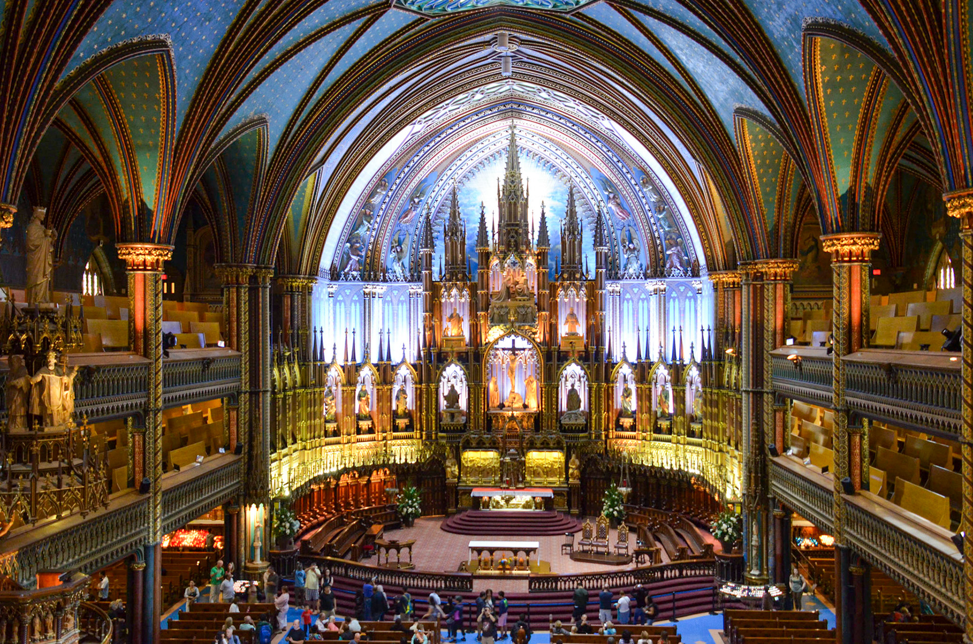 Notre-Dame Basilica-Montreal Canada
