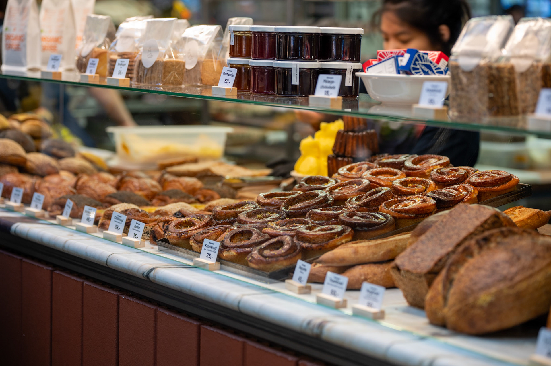 Pastry shop in Copenhagen, Denmark