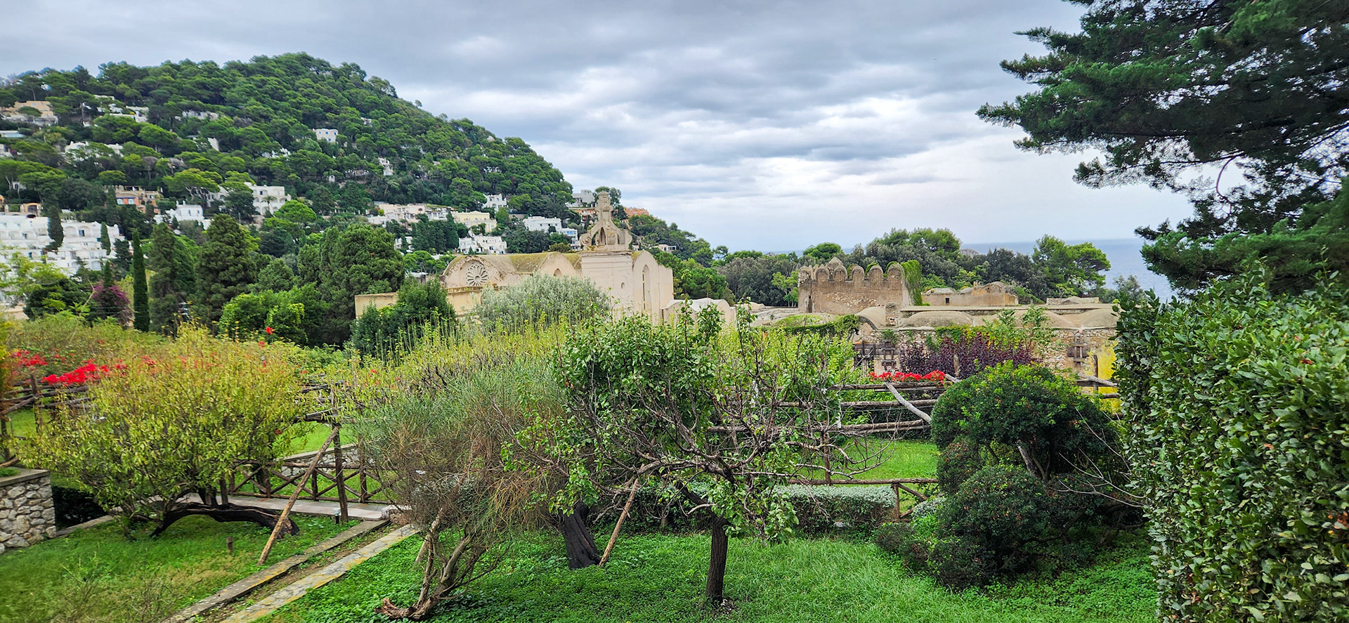 Gardens of Augustus, Capri Italy