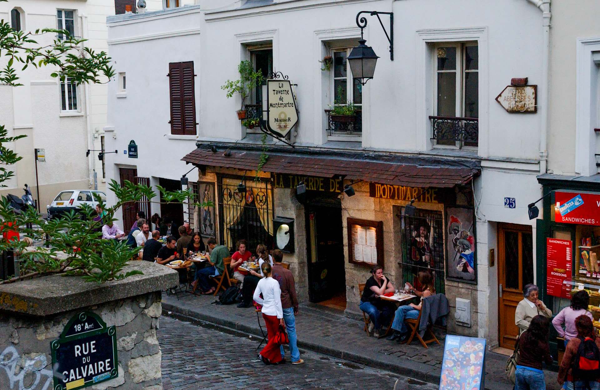Montmarte district - Paris, France