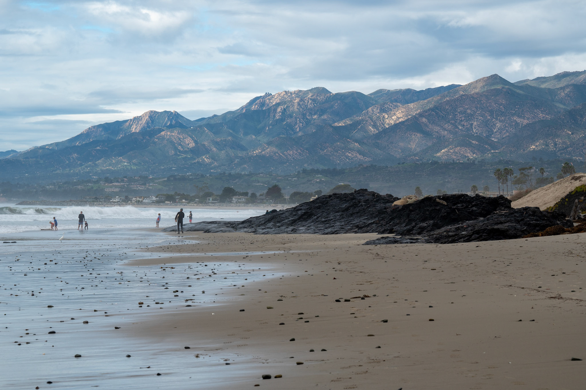 Tar Pits Beach, Carpinteria California