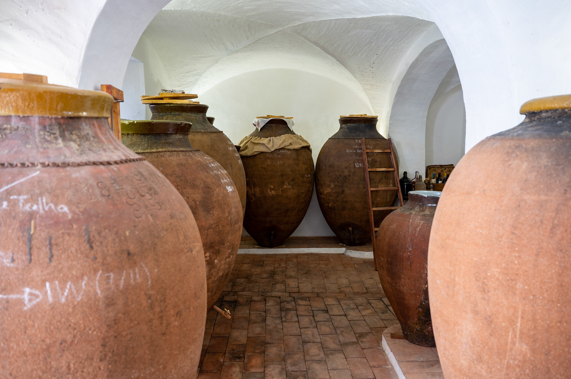 Wine Amphoras @Adega GERAÇÕES DA TALHA, Vila de Frades Portugal