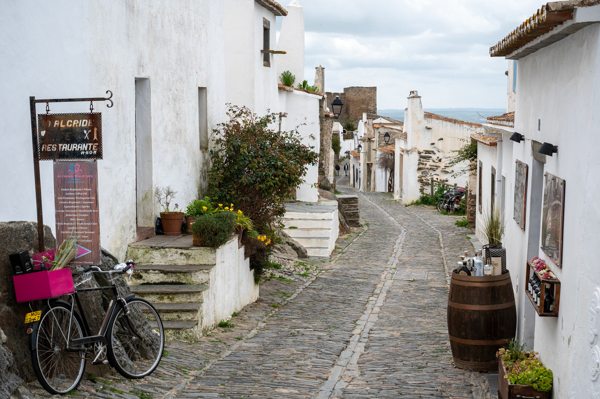 14th century street, Monsaraz Portugal