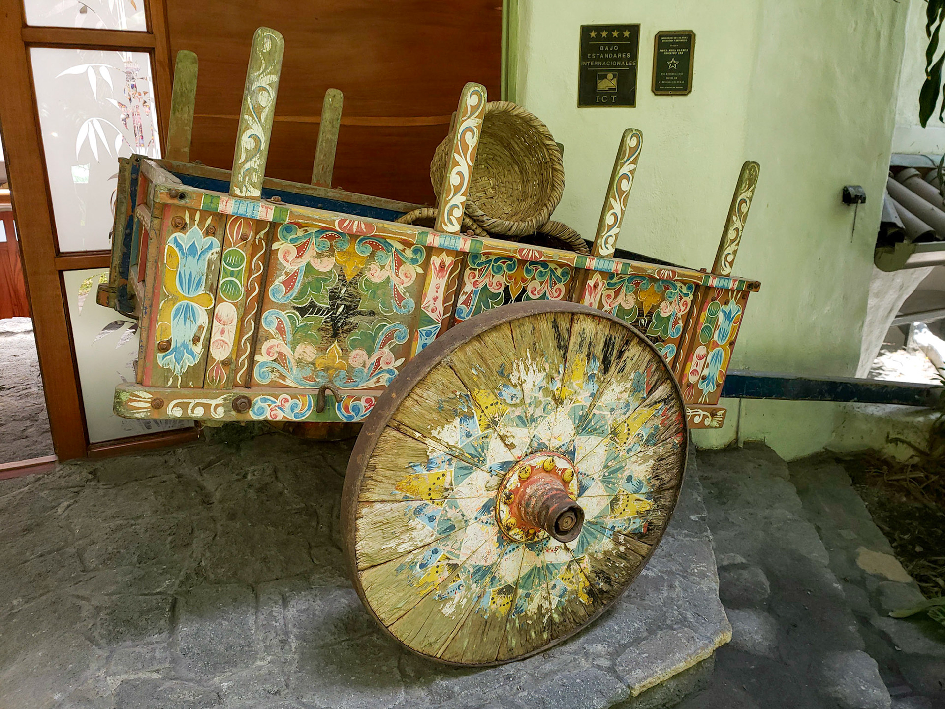 Cart @ Finca Rosa Blanca Coffee Farm &amp; Inn