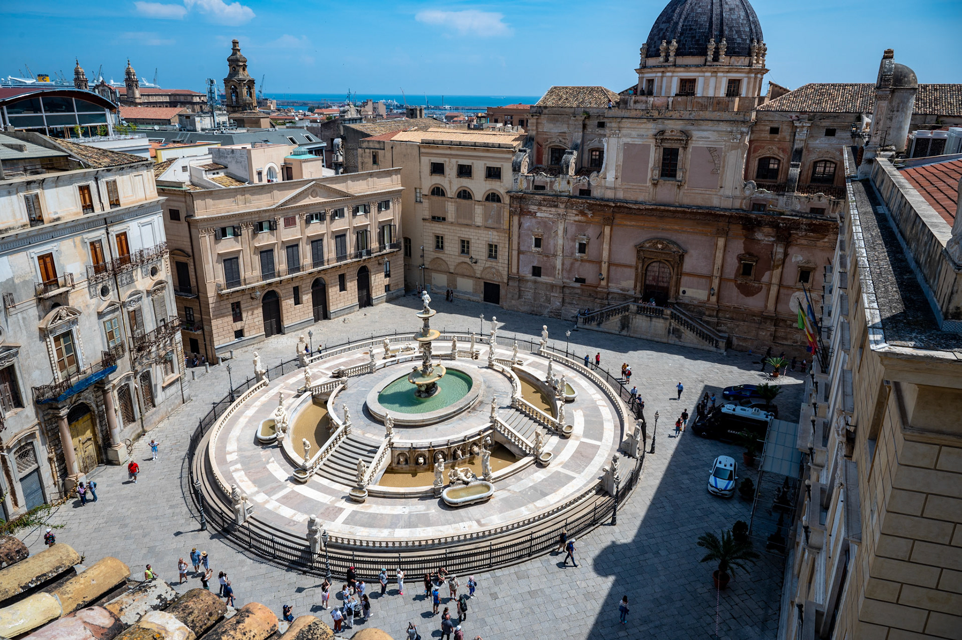 Piazza Pretoria, Palermo Italy