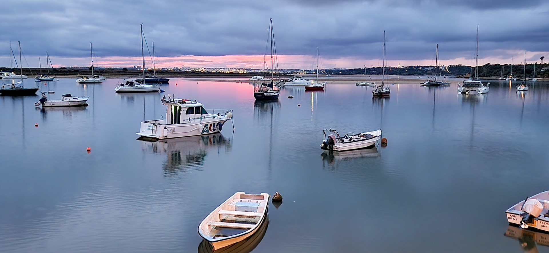 Alvor Marina @ Sunset, Alvor Portugal