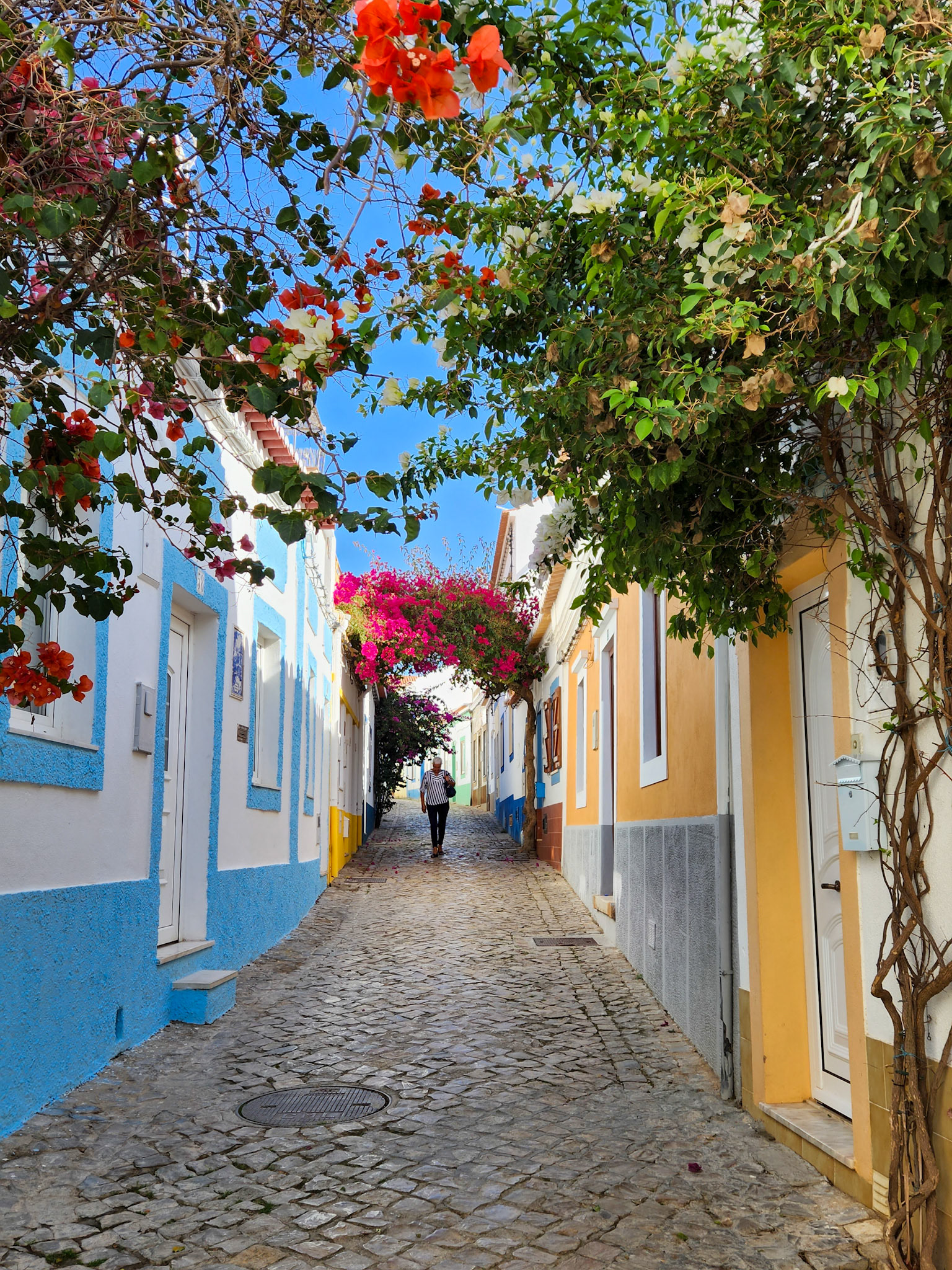 Streets of Ferragudo, Portugal
