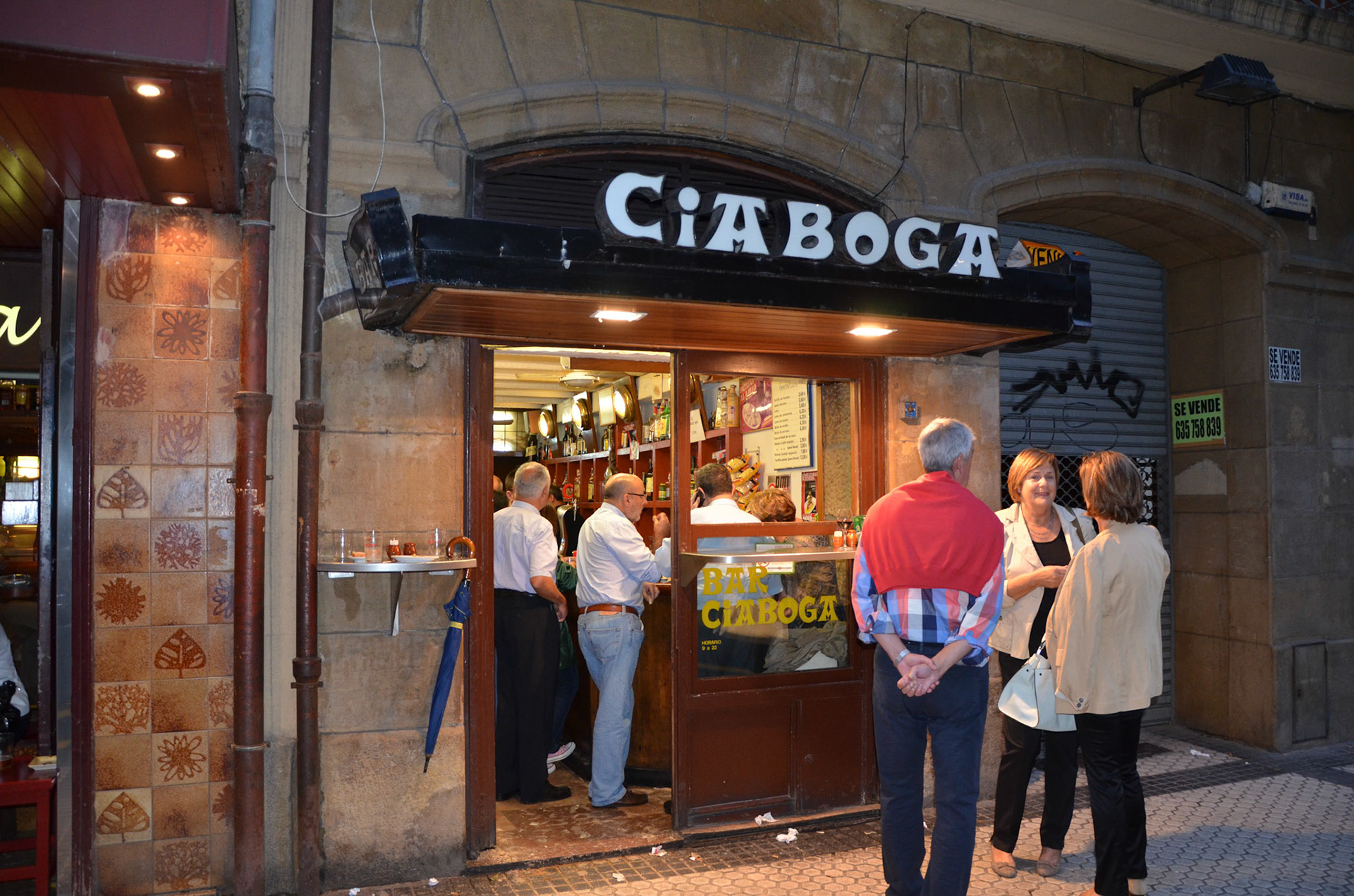 Bar Ciaboga, San Sebastian Spain