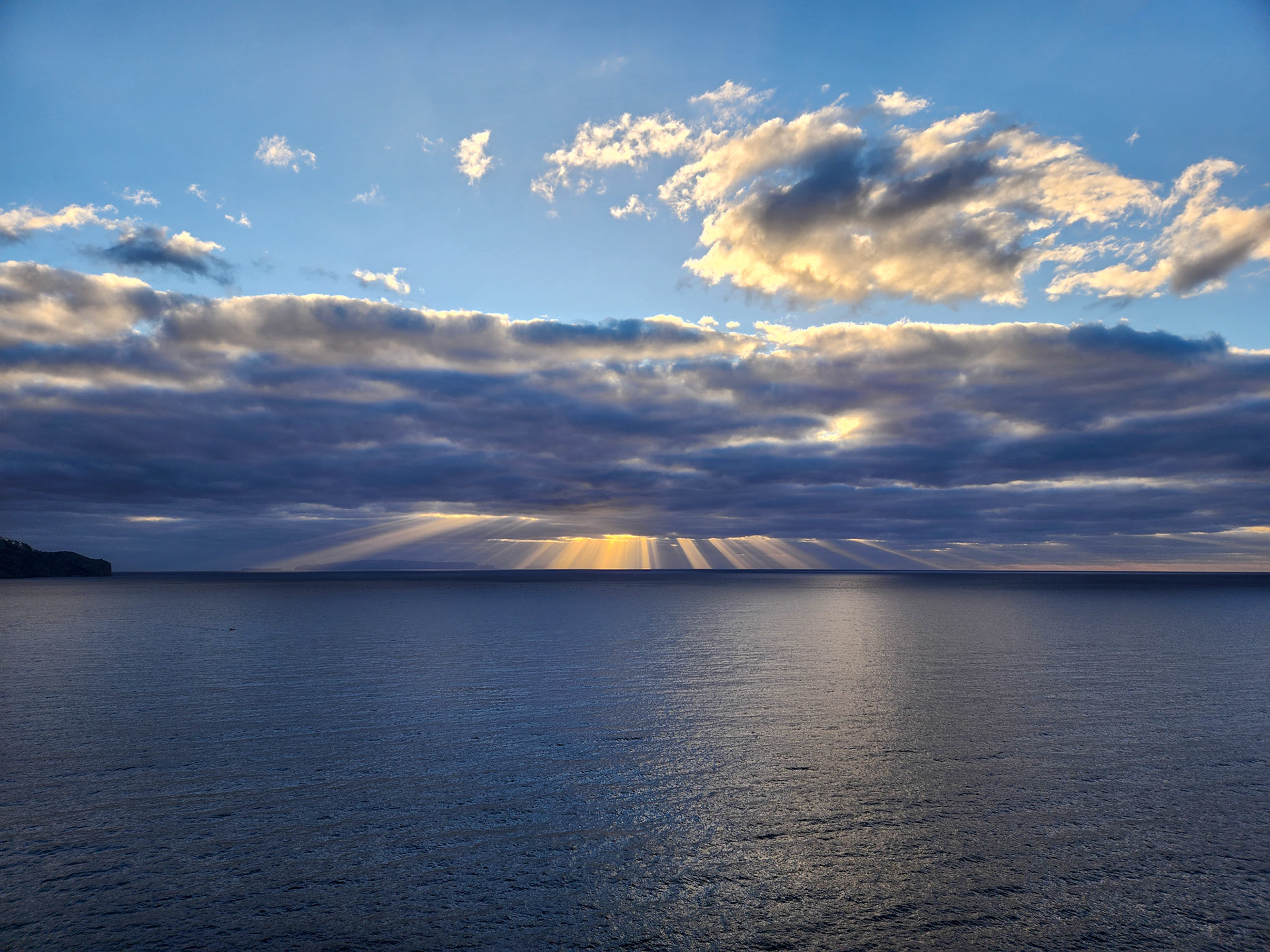 Sunrise over Islas Desertas, Madeira Portugal