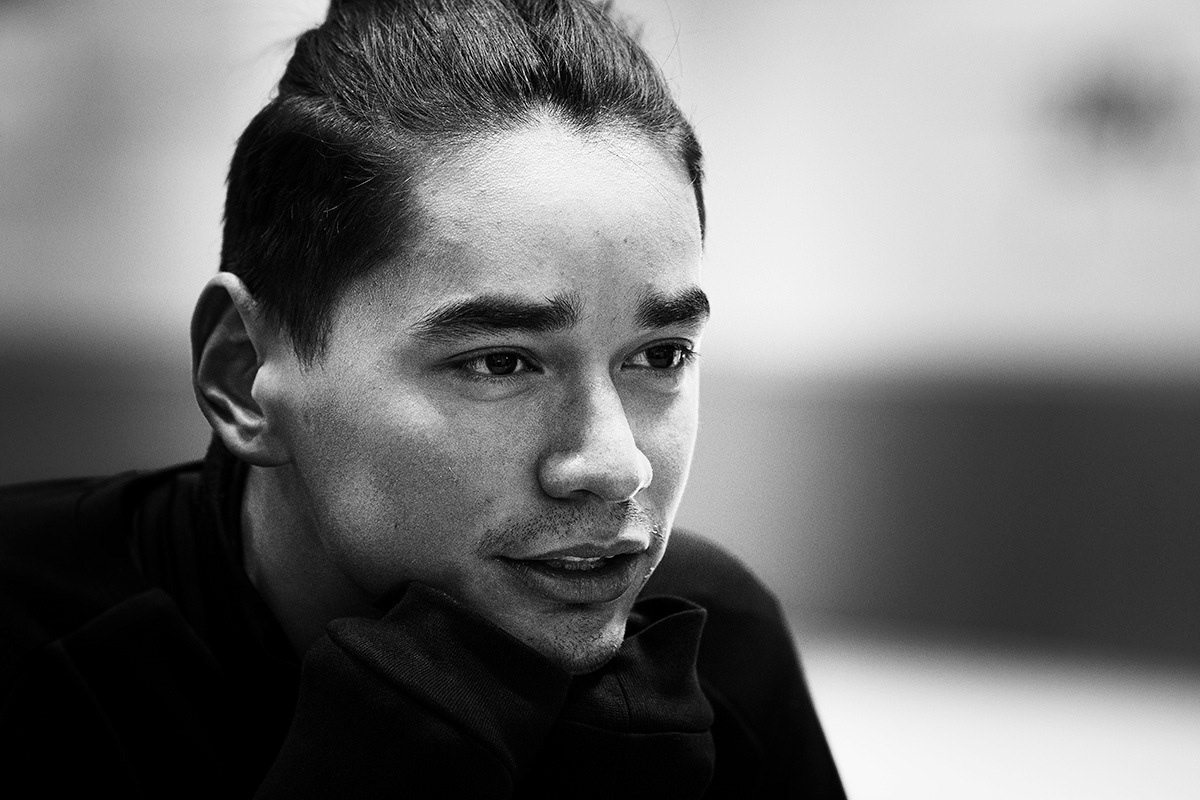 Liu Sándor, ce speed skater