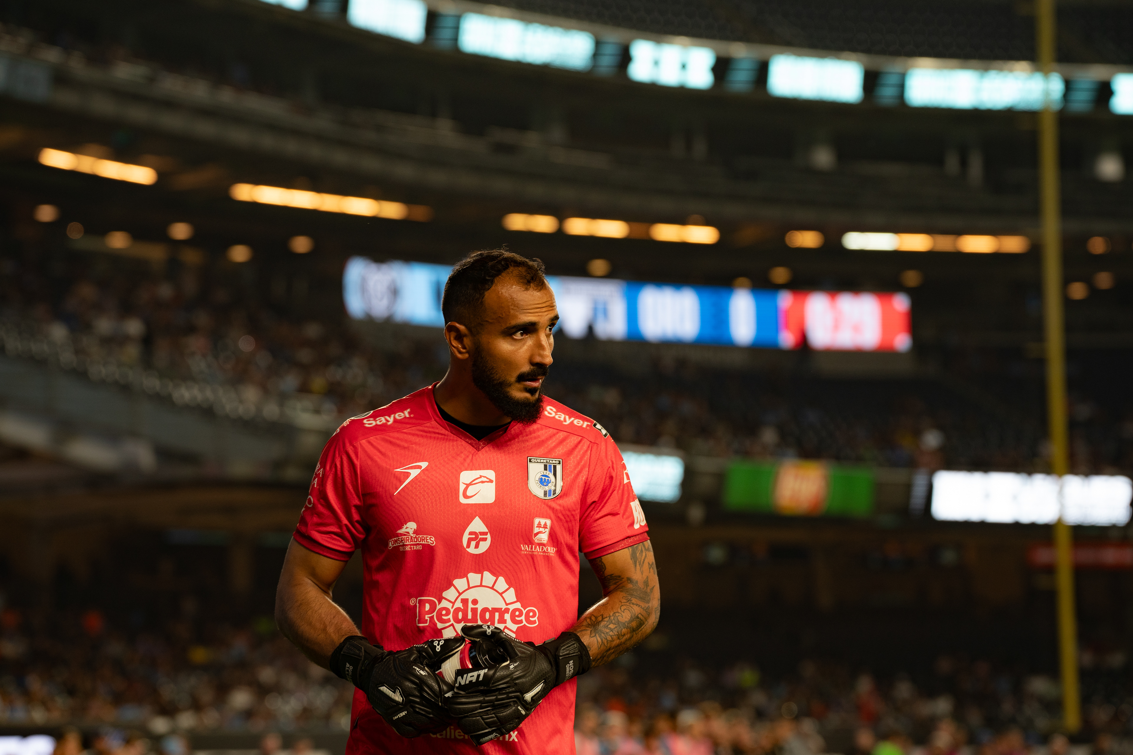 Mexican soccer goalkeeper Guillermo Allison