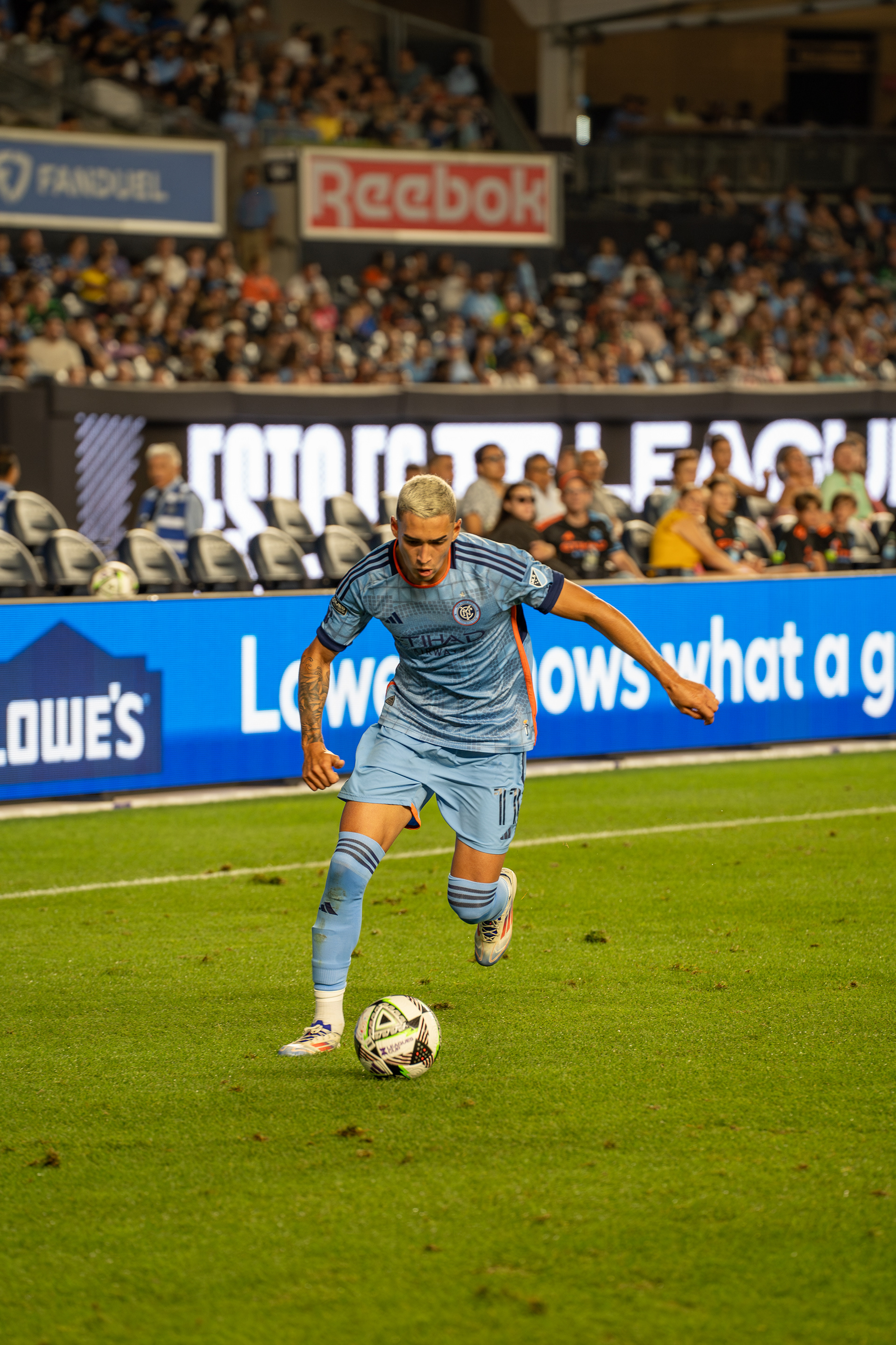 NYCFC Forward Julián Fernández