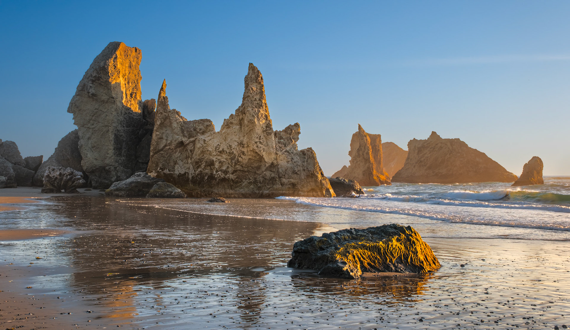 Evenng at Bandon Beach