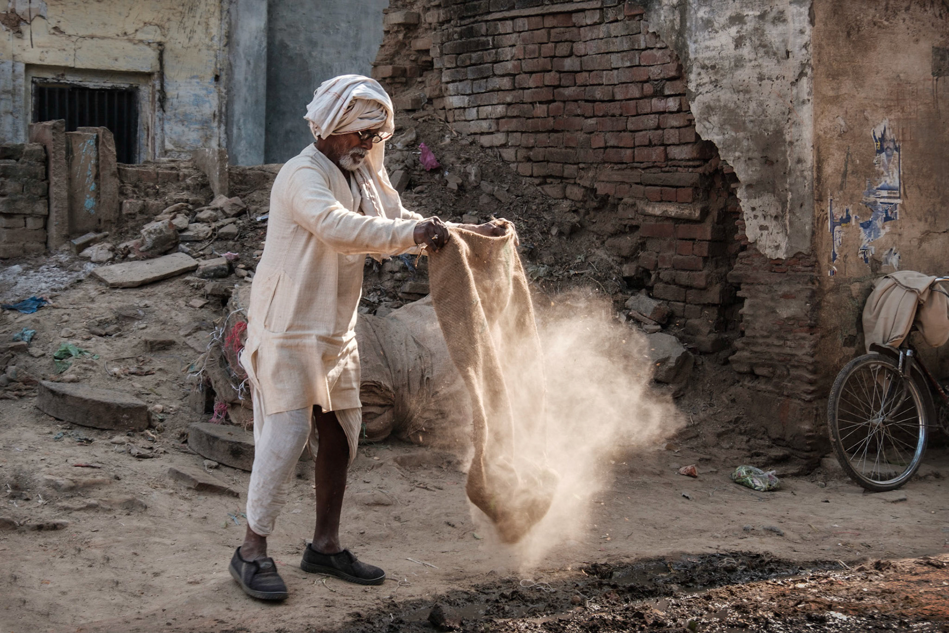 Shaking out the dust