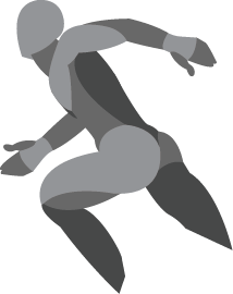 Track Team Illustration